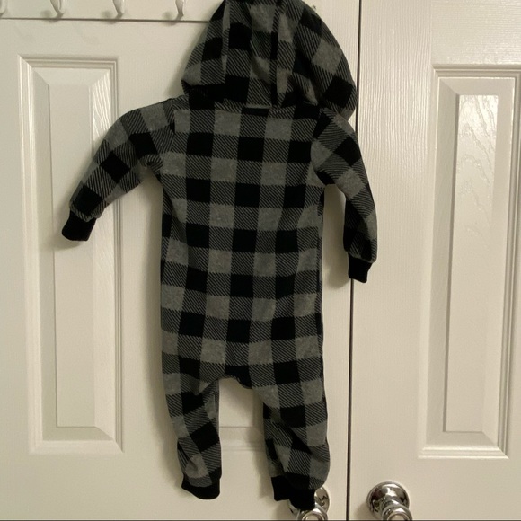 Lot of 4 pieces infant one-pieces size 12 months - Picture 3 of 13